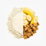 Beef Protein Isolate Bulk, 97%,1 кг Вкус Banana Fudge